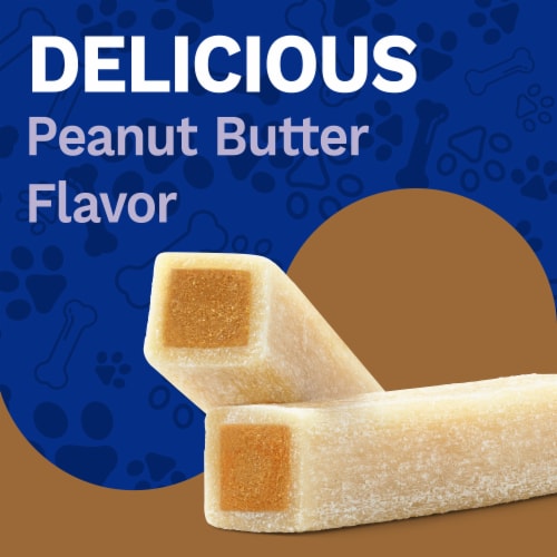 Pet Pride® Long Lasting Chews Dog Treats Peanut Butter Flavor Perspective: right