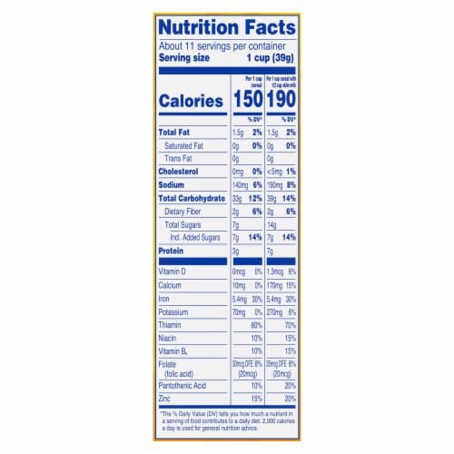 Kroger® Honey N' Oats Honey Toasted Cereal Perspective: right