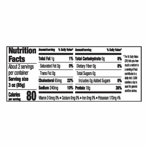 Kroger® Less Sodium Premium Chicken Chunks in Water Perspective: right