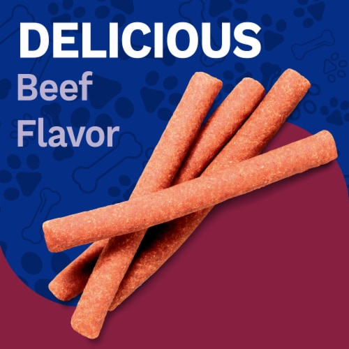 Pet Pride® Wag'n Sticks Dog Treats Real Beef Flavor Perspective: right