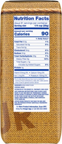 Kroger® White Whole Wheat Milled Flour Perspective: right