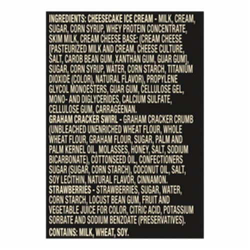 Private Selection® New York Style Strawberry Cheesecake Ice Cream Perspective: right