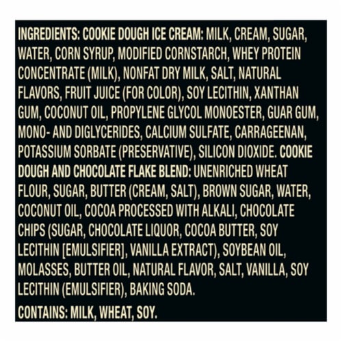 Private Selection® Chocolate Chip Cookie Dough Ice Cream Pint Perspective: right