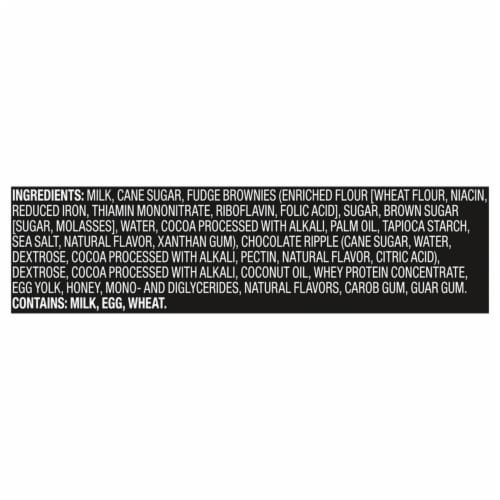 Private Selection® Chocolate Fudge Brownie Gelato Pint Perspective: right