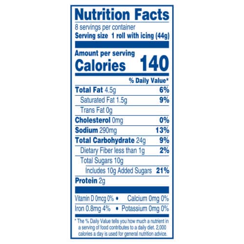 Kroger® Ready-To-Bake Cinnamon Rolls with Original Icing Perspective: right