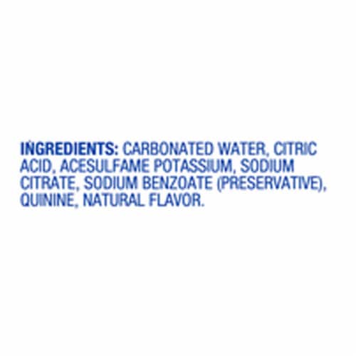 Kroger® Zero Sugar Tonic Water with Quinine Perspective: right