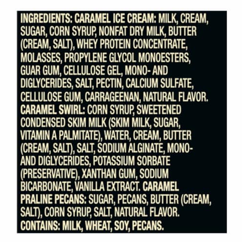 Private Selection® Caramel & Candied Pecan Ice Cream Pint Perspective: right