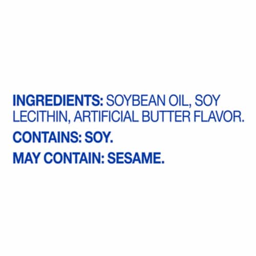 Kroger® Non Stick Butter Flavored Cooking Spray Perspective: right