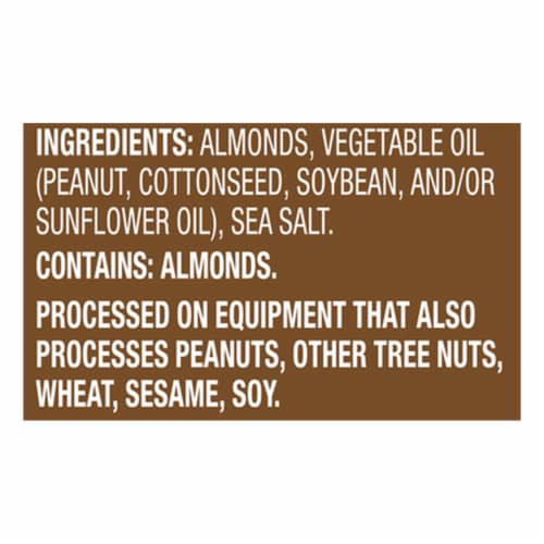 Kroger® Roasted Sea Salted Almonds Perspective: right
