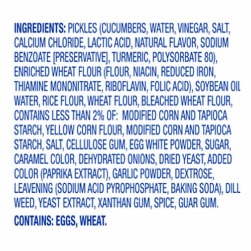 Kroger® Breaded Dill Pickle Chips Perspective: right
