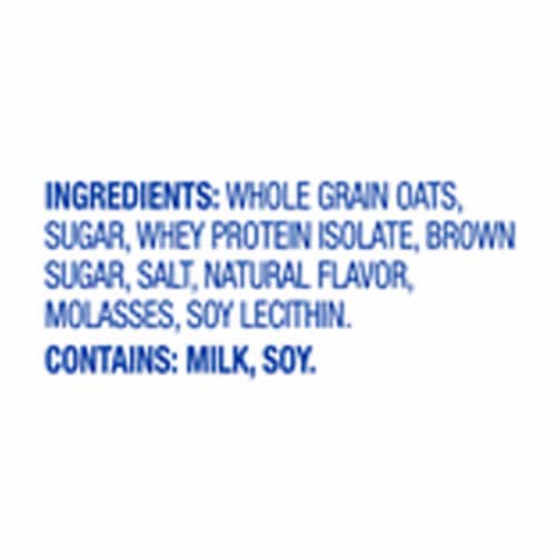 Kroger® Maple & Brown Sugar Protein Instant Oatmeal Perspective: right