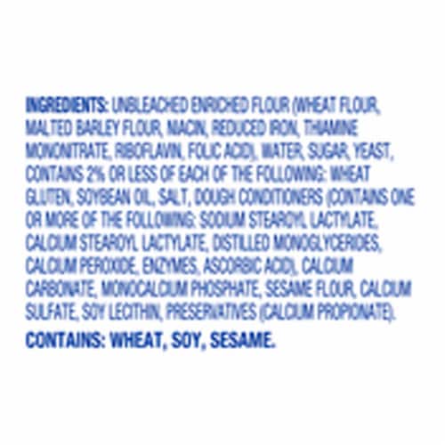 Kroger® White Hot Dog Buns Perspective: right