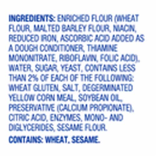 Kroger® Mini Plain Bagels Perspective: right