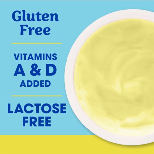 Kroger® CARBmaster® Lemon Lactose Free Lowfat Yogurt Cup Perspective: right