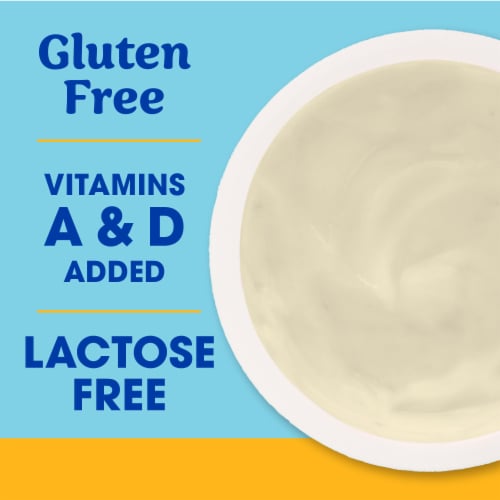 Yogurt® CARBmaster® Banana Cream Pie Lactose Free Lowfat Yogurt Cup Perspective: right