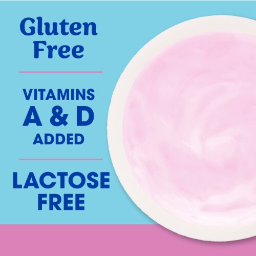 Kroger® CARBmaster® White Chocolate Raspberry Lactose Free Lowfat Yogurt Cup Perspective: right