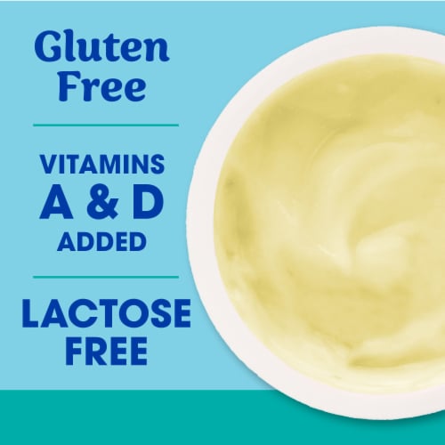Kroger® CARBmaster® Pina Colada Lactose Free Lowfat Yogurt Cup Perspective: right