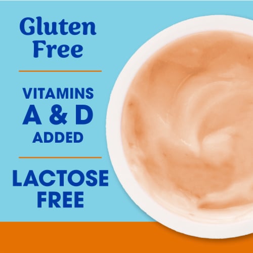 Kroger® CARBmaster® Dulce De Leche Lactose Free Lowfat Yogurt Cup Perspective: right
