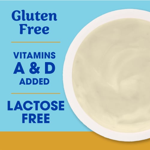 Kroger® CARBmaster® Vanilla Lactose Free Lowfat Yogurt Tub Perspective: right