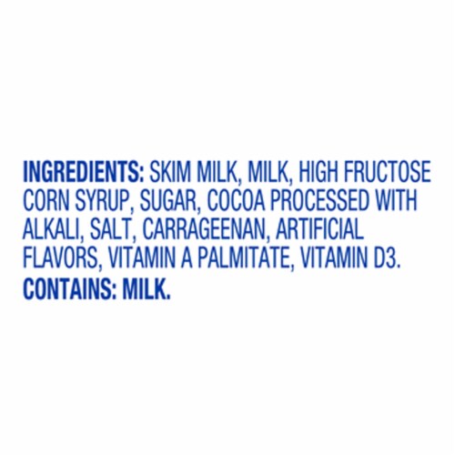 Kroger 1% Lowfat Chocolate Milk Quart Perspective: right