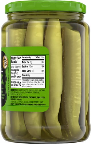 Kroger® Kosher Dill Spear Pickles Perspective: right