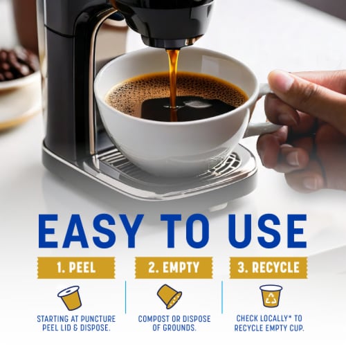 Kroger® Hazelnut Light Roast Coffee Pods Perspective: right