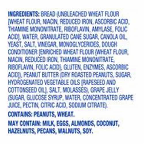 Kroger® Crustless Peanut Butter & Grape Jelly Sandwiches Perspective: right