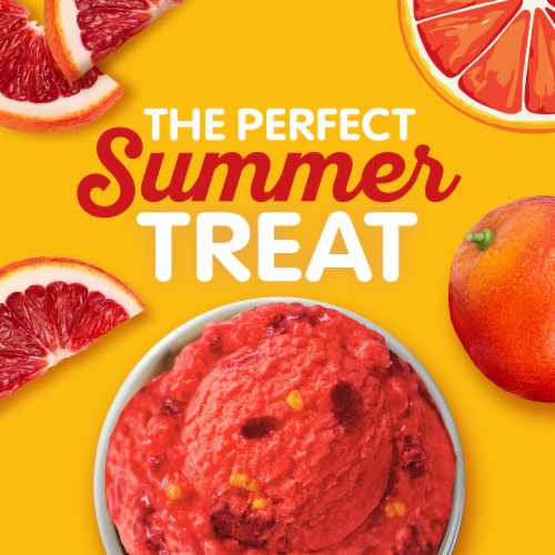 Kroger® Summer Collection Italian Style Summer Fizz Blood Orange Sherbet Pint Perspective: right