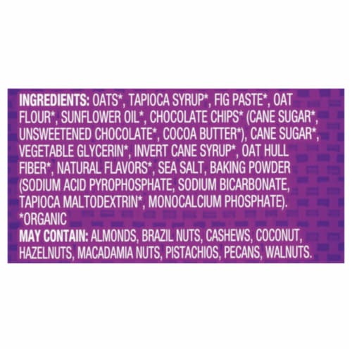 Simple Truth Organic® Chocolate Chip Baked Energy Bar Family Size Perspective: right