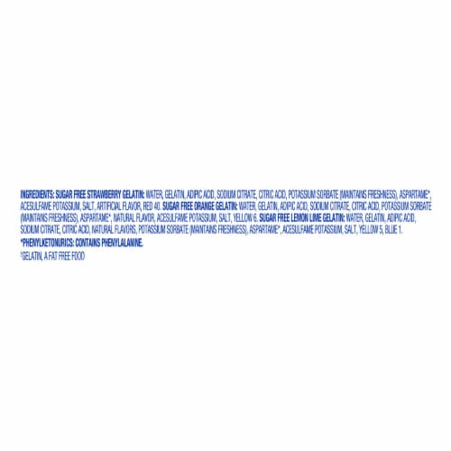 Kroger® Assorted Zero Sugar Gelatin Perspective: right