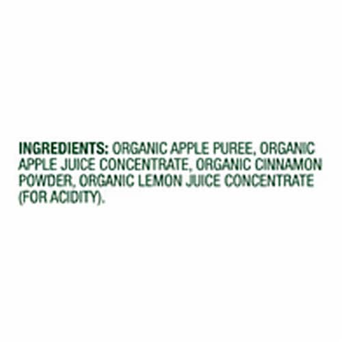 Simple Truth Organic® Cinnamon Applesauce Pouches BIG DEAL! Perspective: right
