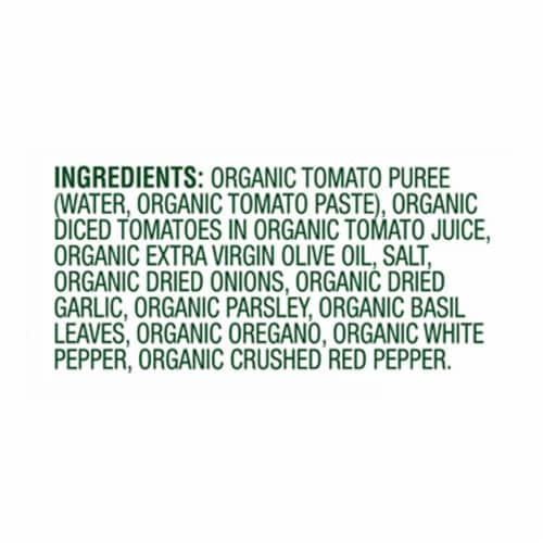 Simple Truth Organic® No Sugar Added Tomato Basil Pasta Sauce Perspective: right