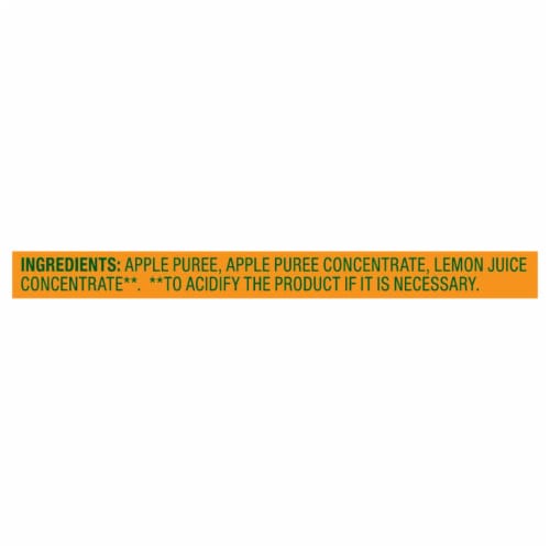 Kroger® No Sugar Added Classic Apple Applesauce Pouches BIG DEAL! Perspective: right