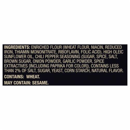 Private Selection® Sweet Chili Scalloped Crackers Perspective: right