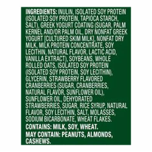 Simple Truth® Protein Greek Yogurt Coating Strawberry Granola Bars Perspective: right