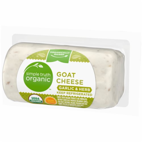 Simple Truth Organic™ Garlic & Herb Goat Cheese Perspective: right