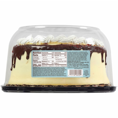 Bakery Fresh Goodness Double Layer Red Velvet Cake with Cream Cheese Icing Perspective: right
