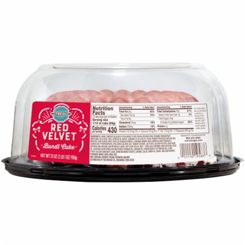 Bakery Fresh Goodness Red Velvet Bundt Cake Perspective: right