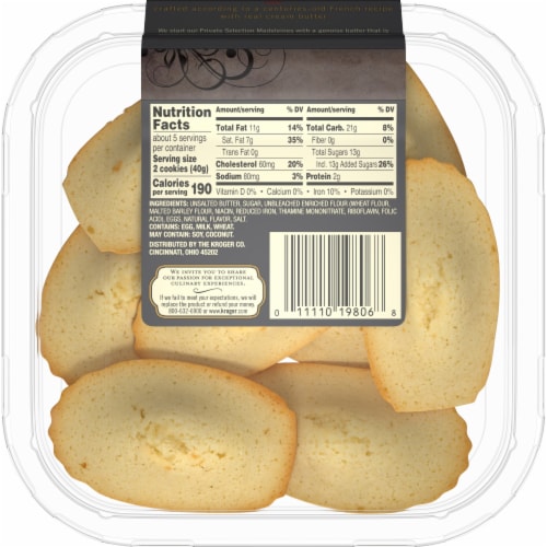 Private Selection™ Gourmet Madeleine Cookies Perspective: right