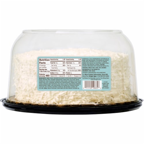 Bakery Fresh Goodness Coconut Double Layer Cake Perspective: right