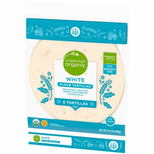 Simple Truth Organic™ White Flour Tortillas Perspective: right