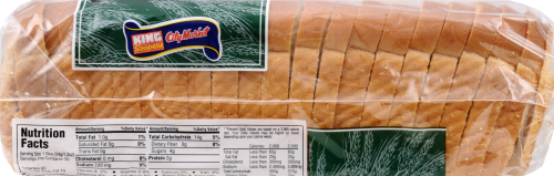 King Soopers Split Top White Bread Perspective: right