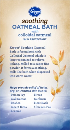 Kroger® Natural Oatmeal Bath Treatment Packets Perspective: right