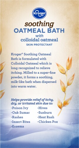 Kroger® Natural Oatmeal Bath Treatment Packets Perspective: right