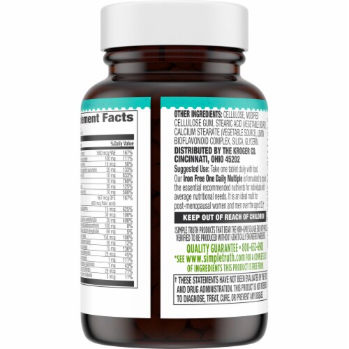 Simple Truth® Multivitamin One Daily Tablets Perspective: right