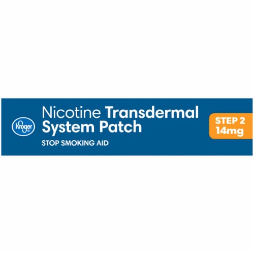 Kroger® Step 2 Stop Smoking Aid Nicotine Transdermal System Patches Perspective: right