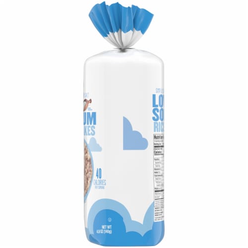 Kroger® Low Sodium Rice Cakes Bag Perspective: right