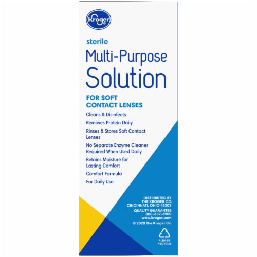 Kroger® Multi-Purpose Soft Contact Lens Solution Perspective: right