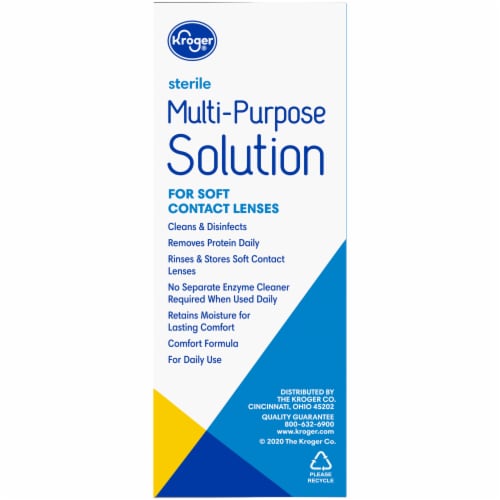 Kroger® Multi-Purpose Soft Contact Lens Solution Perspective: right