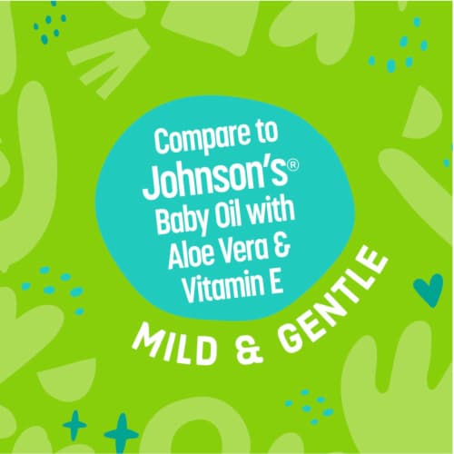 Comforts™ Baby Oil with Aloe Perspective: right